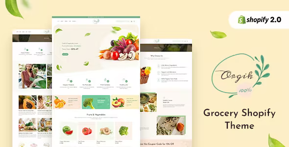 Orgik – Vegitables, Fruits & Grocery Store Shopify Theme