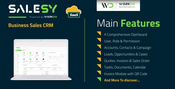 Salesy SaaS – Business Sales CRM