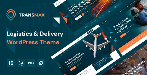 Transmax – Logistics  Delivery Company WordPress Theme 1.0.17