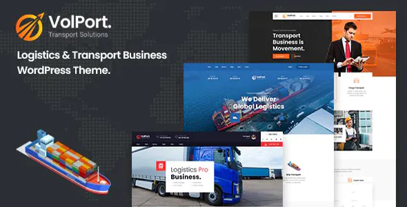 Volport – Logistics  Transport WordPress Theme
