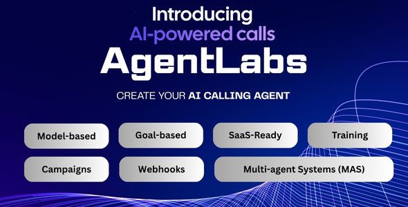 AgentLabs – AI Voice Calling Agents  Lead Intelligence SaaS Platform