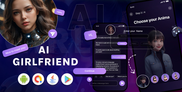 AI Girlfriend Chat – Virtual Roleplay  Companion App