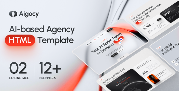 Aigocy – AI Agency  Technology HTML Template
