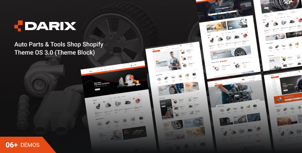 Darix – Auto Parts and Tools Shop Shopify Theme OS 3.0 (Theme Block)
