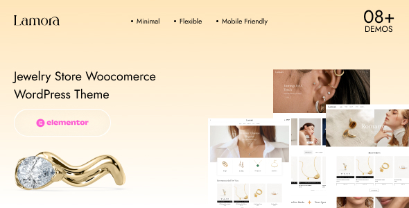 Lamora – Jewelry Store WooCommerce WordPress Theme